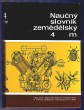 Naučný slovník zemědělský 4 M