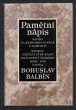 Pamětní nápis