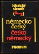 Lékařský slovník A-Z německo-český, česko-německý