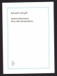 Antonín Matzenauer: Život, dílo, korespondence