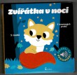 Zvířátka v noci - 5 hmatových prvků, 5 hlasů zvířat