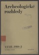 Archeologické rozhledy - ročník XXXII - 1980/2