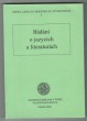 Bádání o jazycích a literaturách