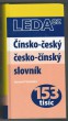 Čínsko-český,česko-čínský slovník