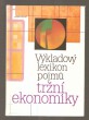 Výkladový lexikon pojmů tržní ekonomiky
