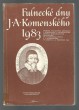 Fulnecké dny J. A. Komenského 1983